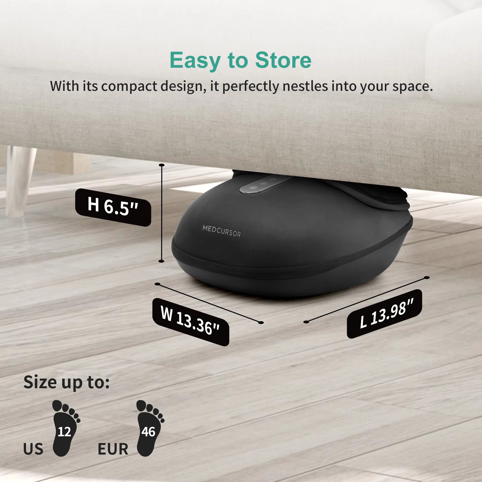 Revitalize Your Feet with the Electric Shiatsu Foot Massager – Deep Kneading Heat Therapy for Ultimate Relaxation and Pain Relief