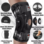 Knee Support with Side Stabilizers