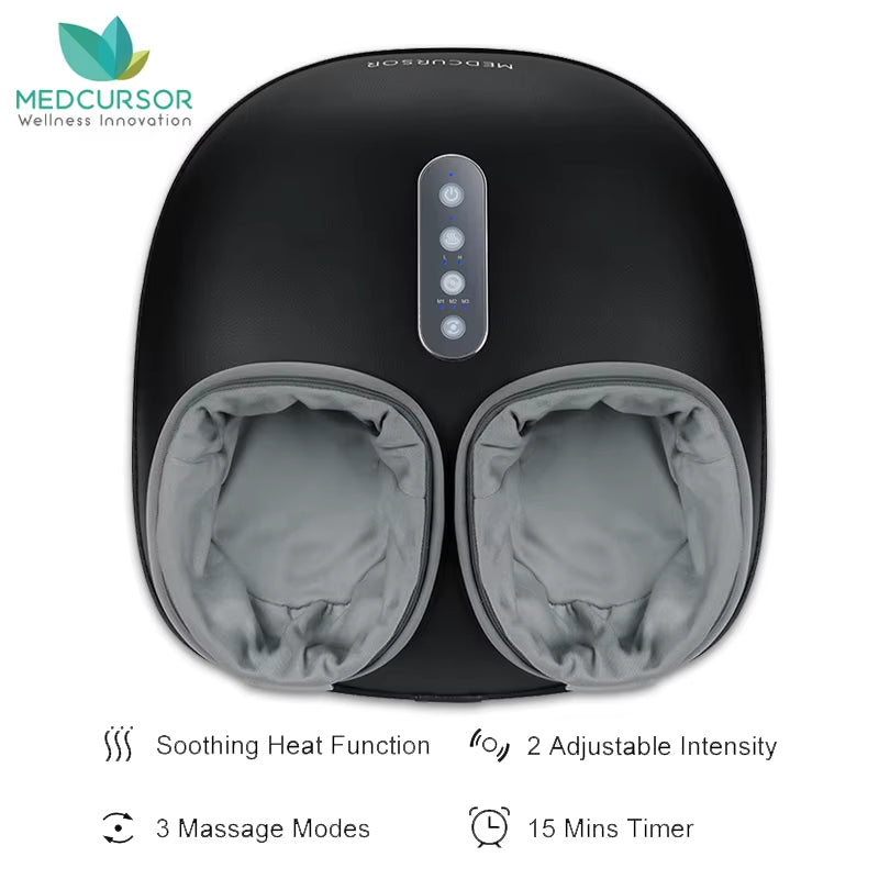 Revitalize Your Feet with the Electric Shiatsu Foot Massager – Deep Kneading Heat Therapy for Ultimate Relaxation and Pain Relief