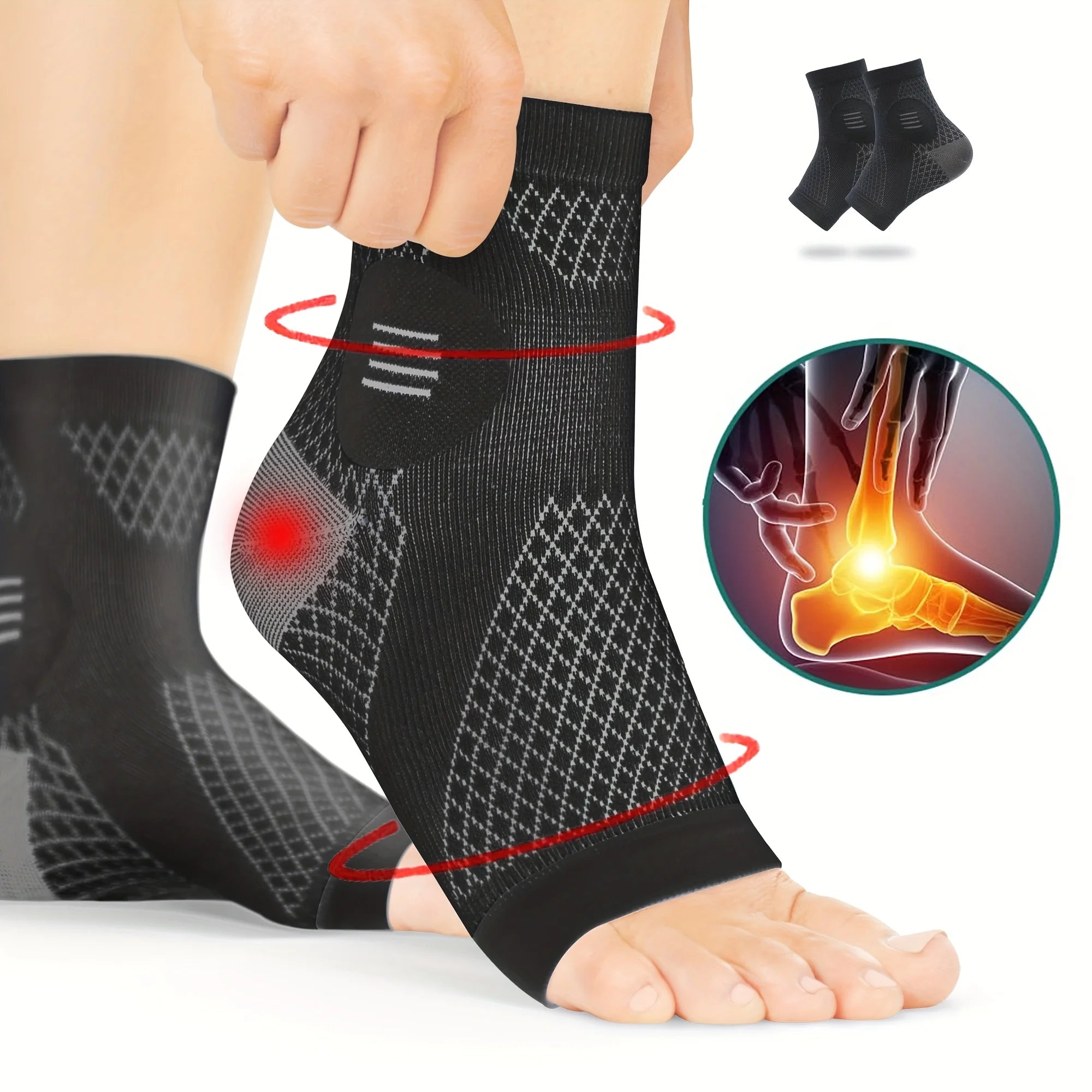 Ankle Compression Sleeves