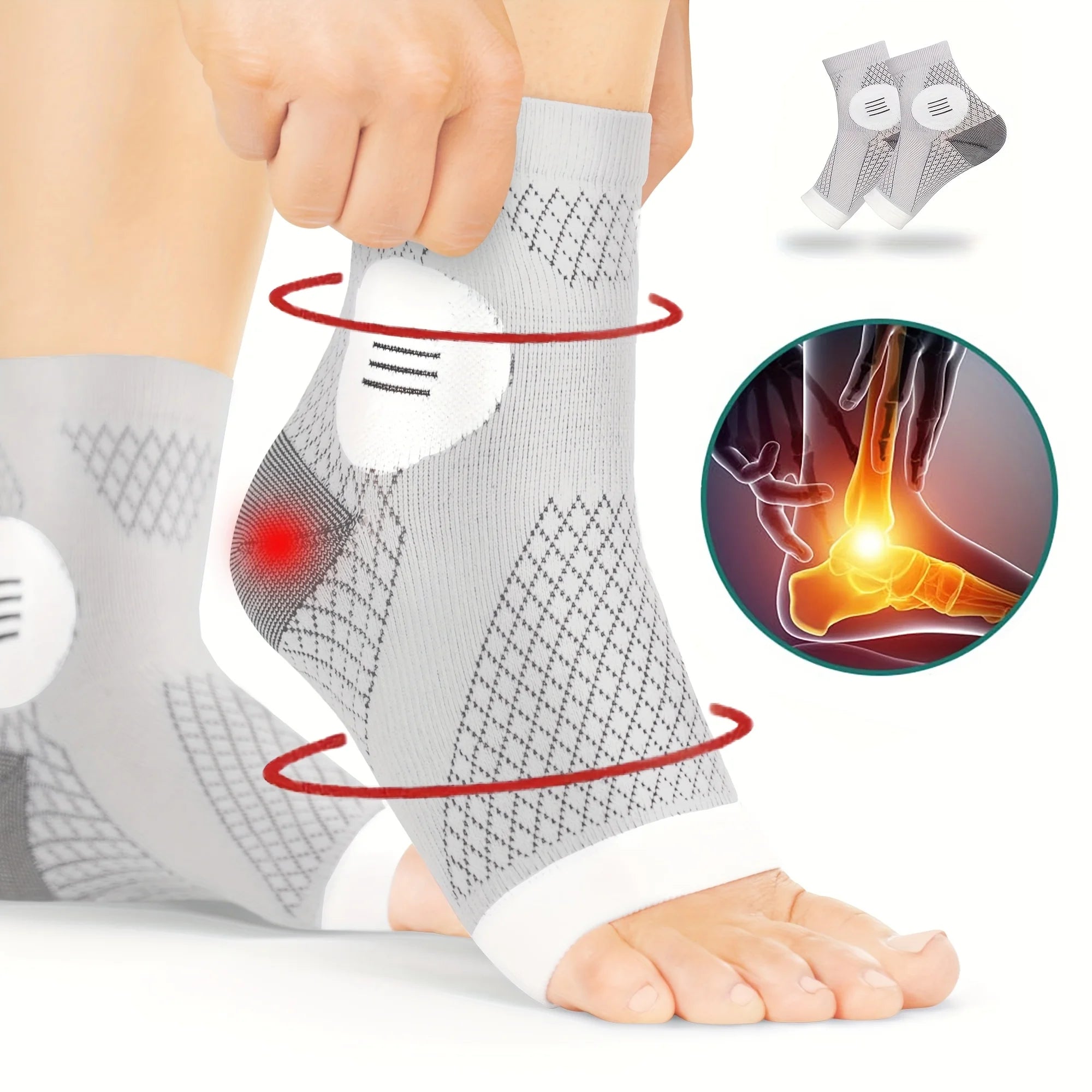 Ankle Compression Sleeves
