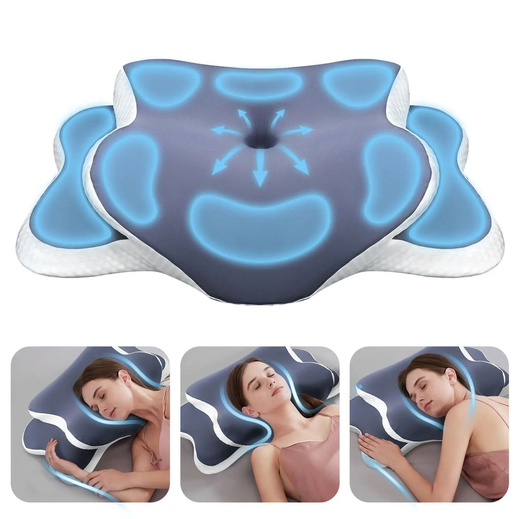 ErgoRest Cervical Memory Foam Pillow