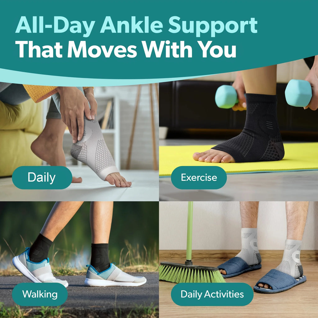 Ankle Compression Sleeves