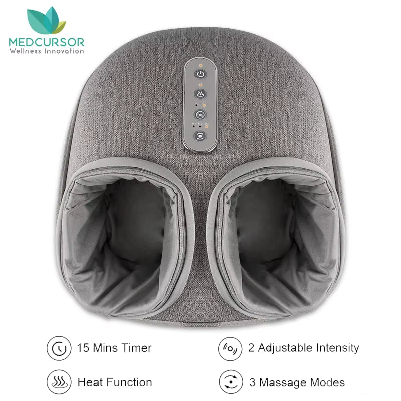 Revitalize Your Feet with the Electric Shiatsu Foot Massager – Deep Kneading Heat Therapy for Ultimate Relaxation and Pain Relief